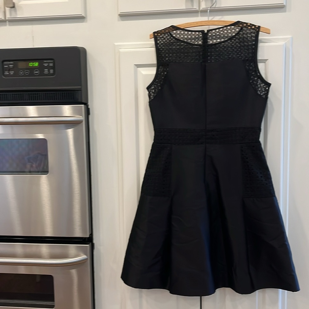 Lela Rose Black Fit and Flare Dress - Picture 4 of 8